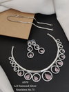 70 AN Party Wear Diamond  Necklace Set Wholesale Shop In Surat
